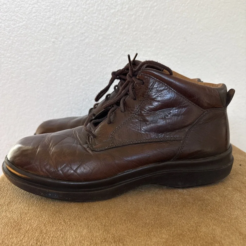 Red Wing 8663 Lace Up Men's 11.5‎ Slip Resistance Work Boots Brown